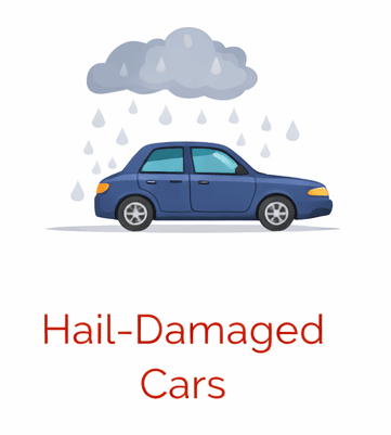 hail damaged cars