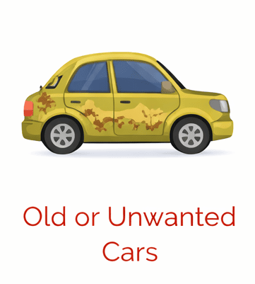 old or unwanted car