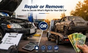 Read more about the article Repair or Remove: How to Decide What’s Right for Your Old Car