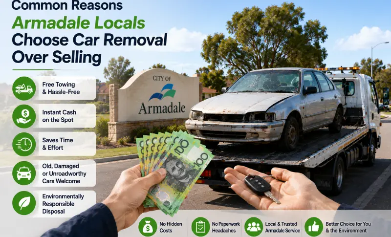 You are currently viewing Common Reasons Armadale Locals Choose Car Removal Over Selling