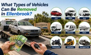 Read more about the article What Types of Vehicles Can Be Removed in Ellenbrook?