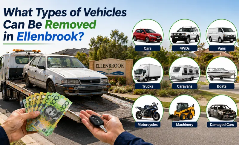 You are currently viewing What Types of Vehicles Can Be Removed in Ellenbrook?
