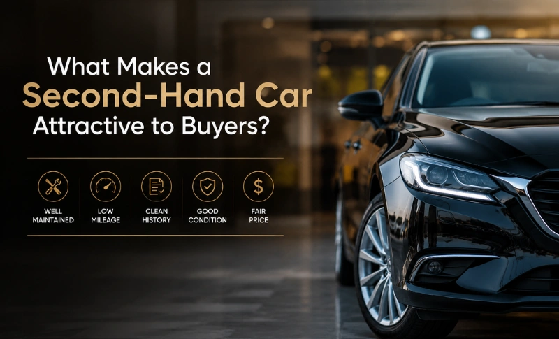 You are currently viewing What Makes a Second-Hand Car Attractive to Buyers?