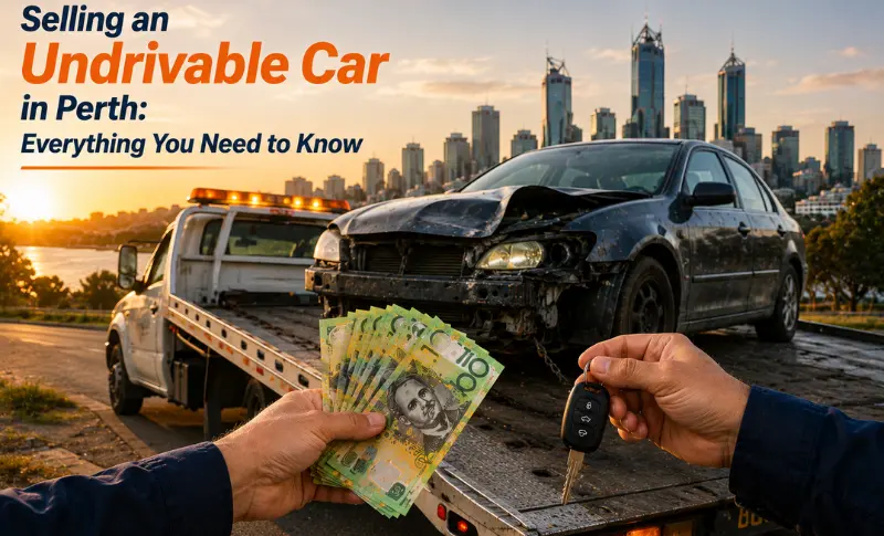 You are currently viewing Selling an Undrivable Car in Perth: Everything You Need to Know