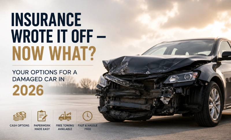 Insurance Wrote It Off — Now What? Your Options for a Damaged Car in 2026