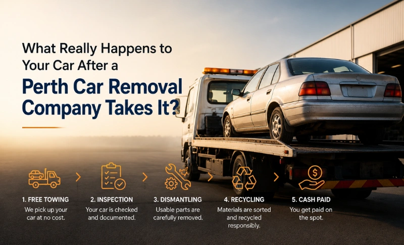 You are currently viewing What Really Happens to Your Car After a Perth Car Removal Company Takes It?