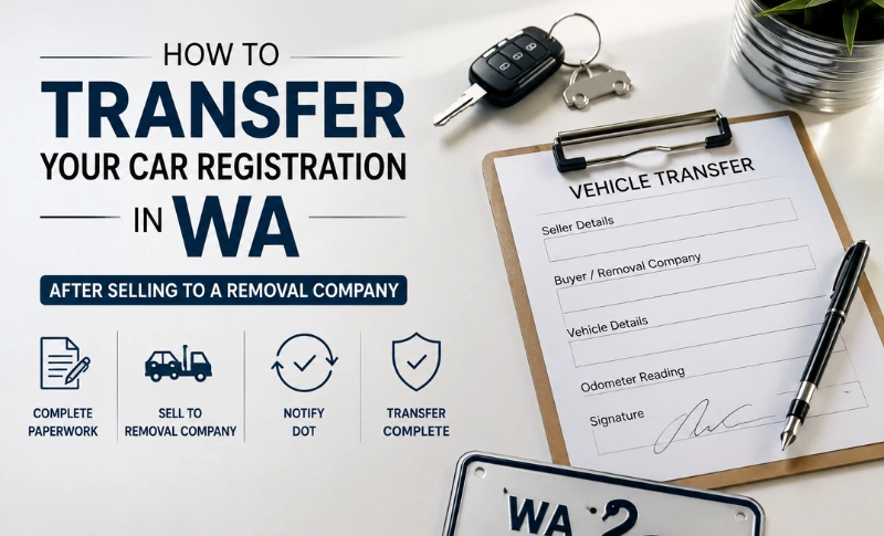 You are currently viewing How to Transfer Your Car Registration in WA After Selling to a Removal Company