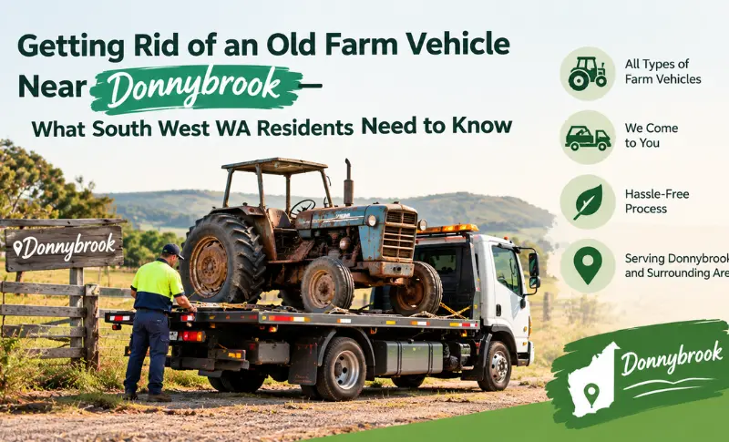 You are currently viewing Getting Rid of an Old Farm Vehicle Near Donnybrook — What South West WA Residents Need to Know