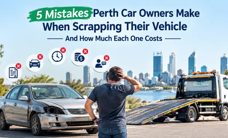 You are currently viewing 5 Mistakes Perth Car Owners Make When Scrapping Their Vehicle — And How Much Each One Costs